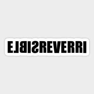 Irreversible Sticker